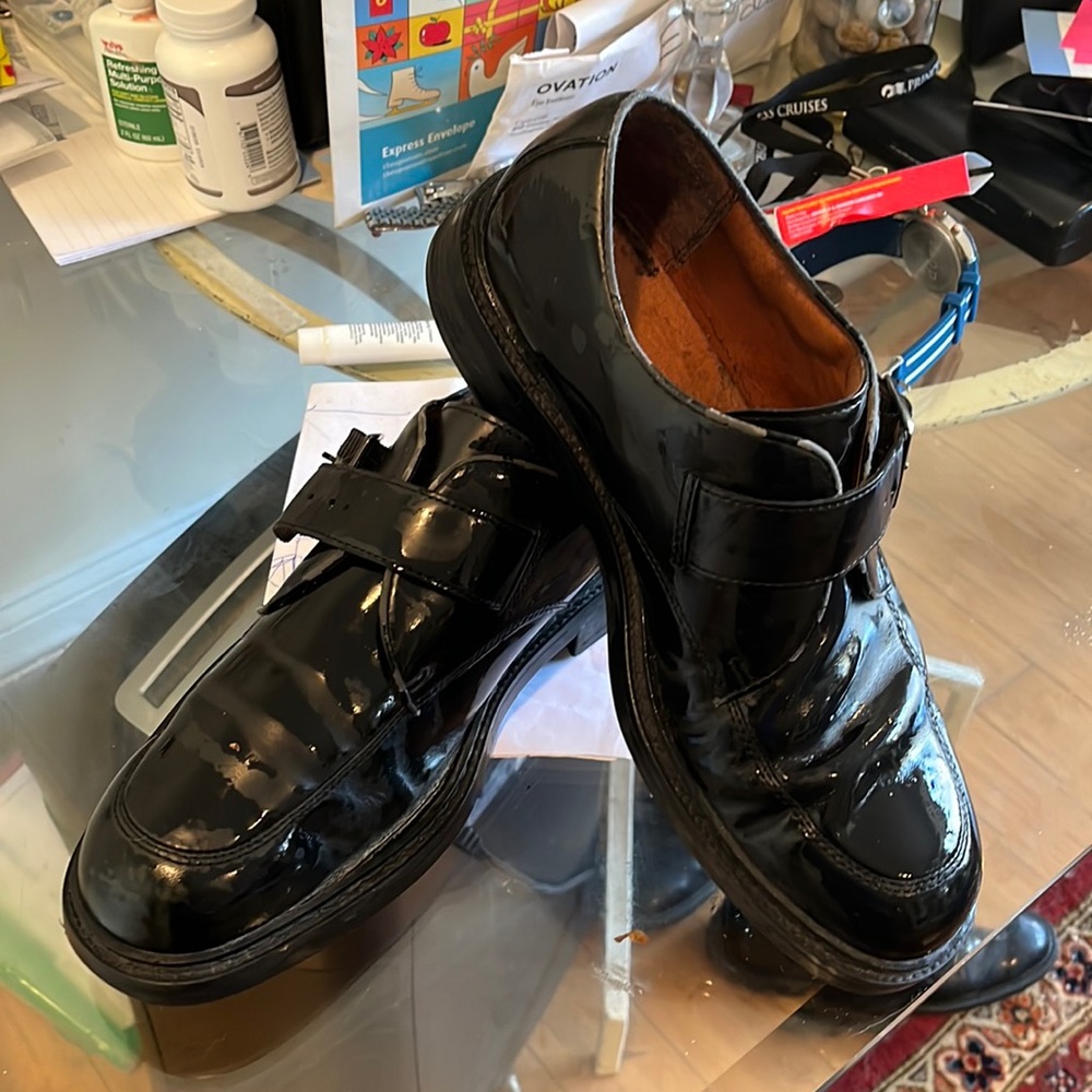 Tommy Hilfiger 10.5 black mens shoes
